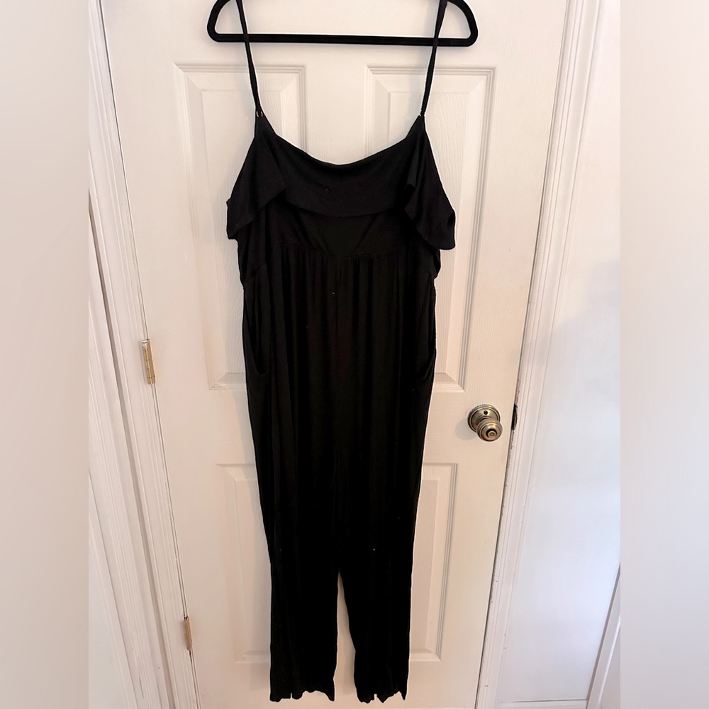 LOFT plus black jumpsuit sz.24